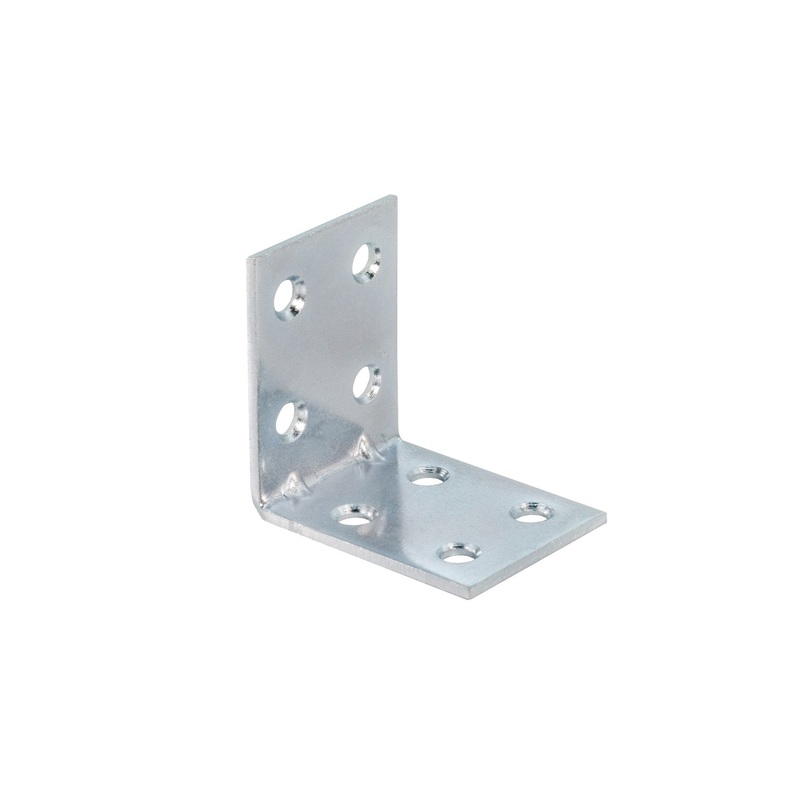 Zinc-Plated Double Wide Corner Brace