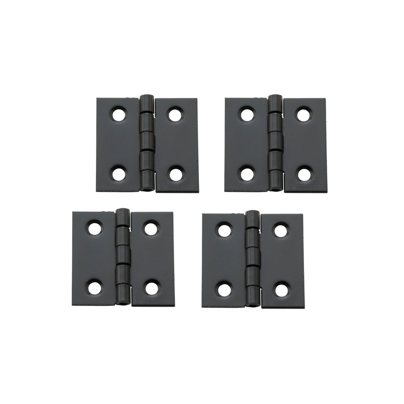 1 x 1 Oil Rubbed Bronze Hinges ~ 4 Pack