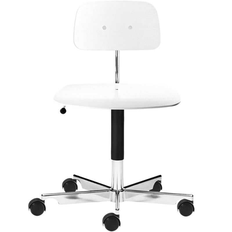 KEVI 2533 OFFICE CHAIR ASH SOFT WHITE