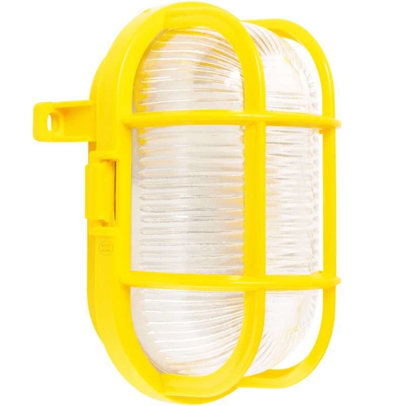 YELLOW OVAL BULKHEAD|YELLOW