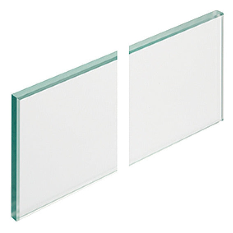 MX Glass Side Panel Satin Gls 500mm CLR