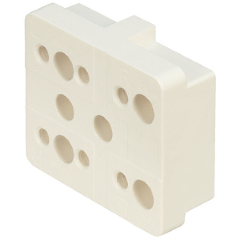 MX Spacer Block Plastic Wht