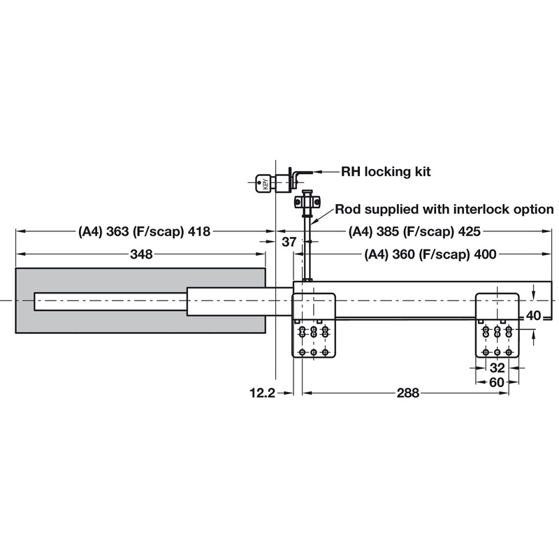 5547 Runner Interlock Op FC StZP Blk CLR