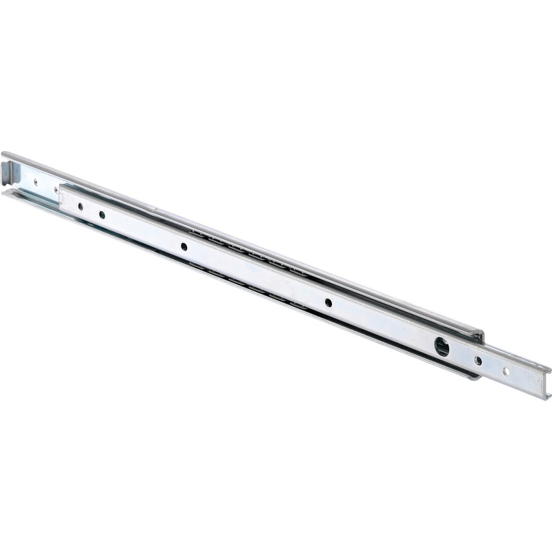 2421 BB Drawer Runner Sgl 13kg 450mm BZP