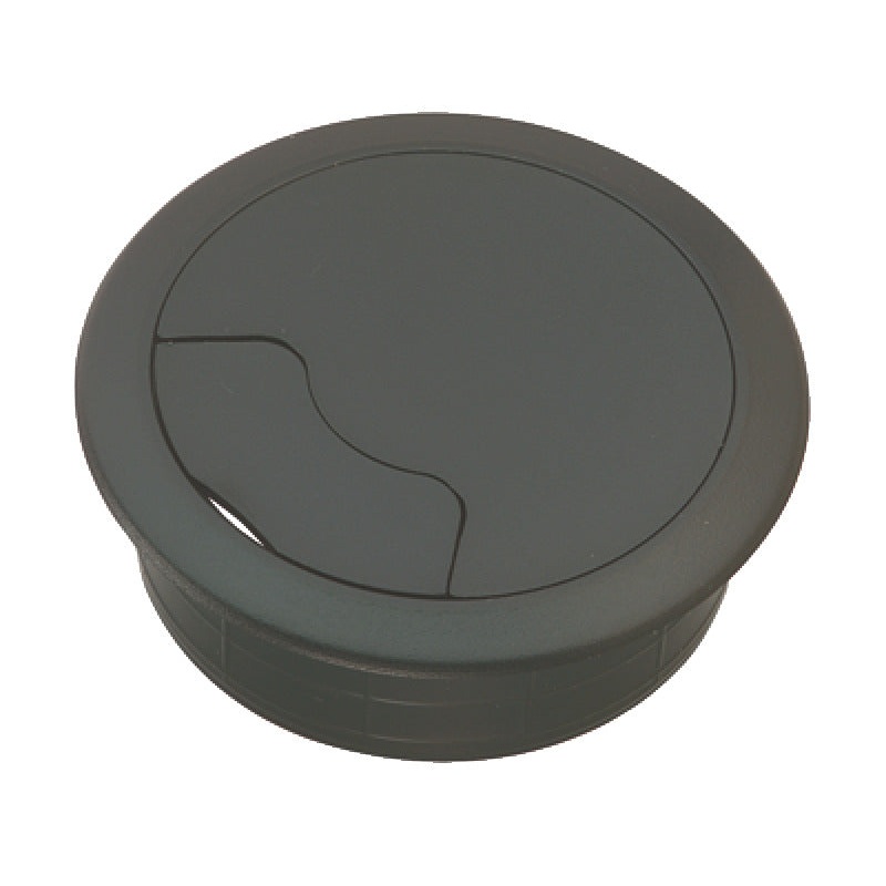 Cable Outlet 3prt D60x25mm Pl Sepia Brw