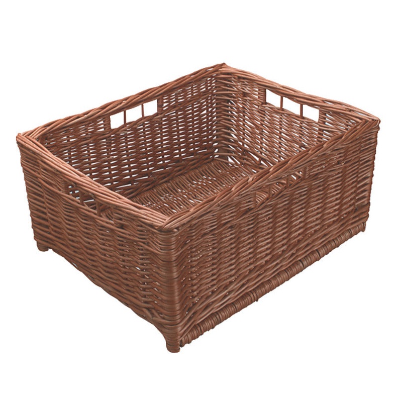 Wicker Bskt FS 4 Hdl 220x450x375mm 450mm