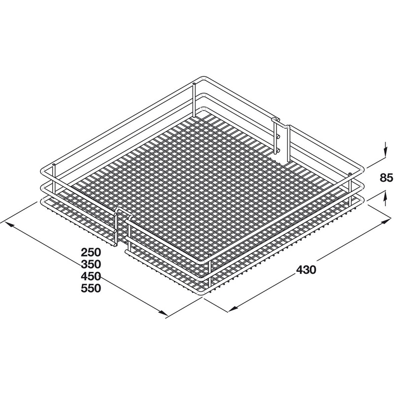 VS Tal Lrd Bskt 450mm 1xSph Chr