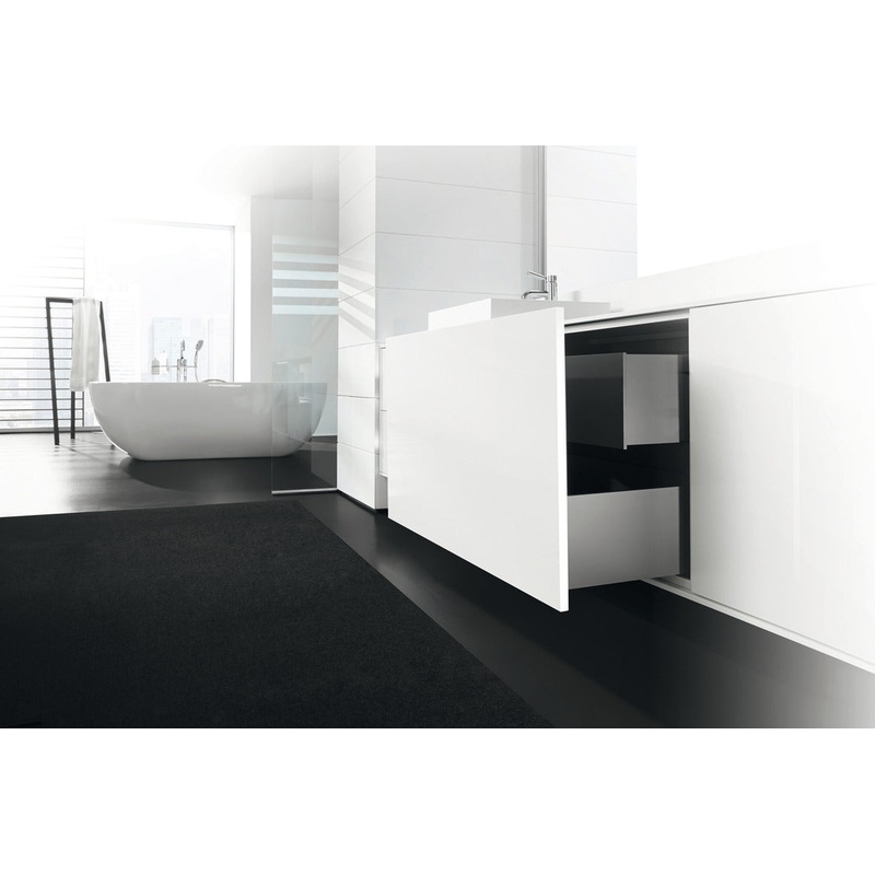 Vionaro Drawer Set Dynapro 185/350mm Slv