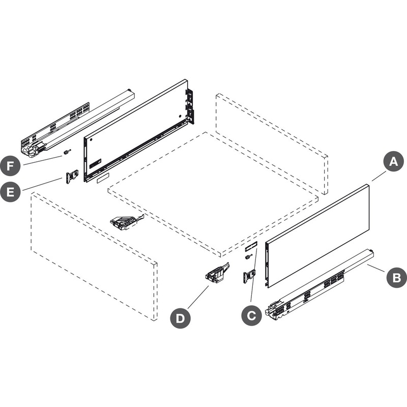 vionaro-drawer-set-dynapro-249-500mm-gph_1 Vionaro Drawer Set Dynapro 249/500mm Gph