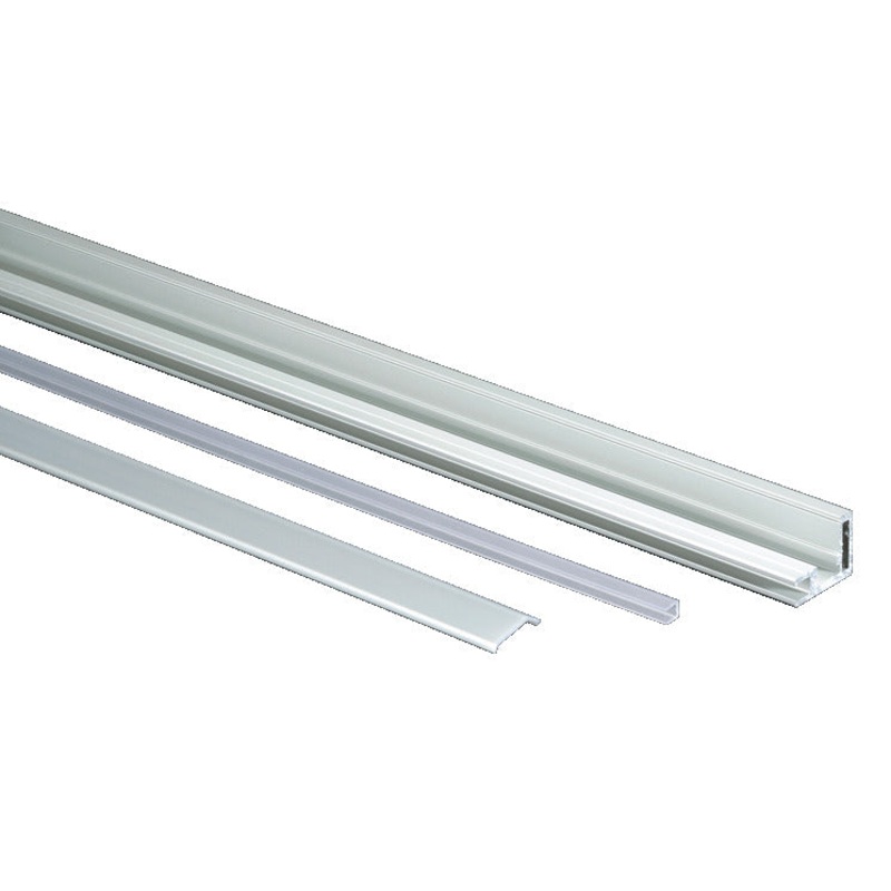 Alu Profile Set for 4mm Glass 3.0m
