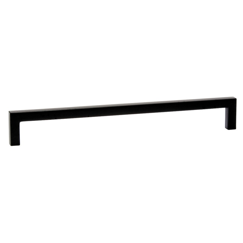 U Pull Handle ZA Matt Black 192mm cc