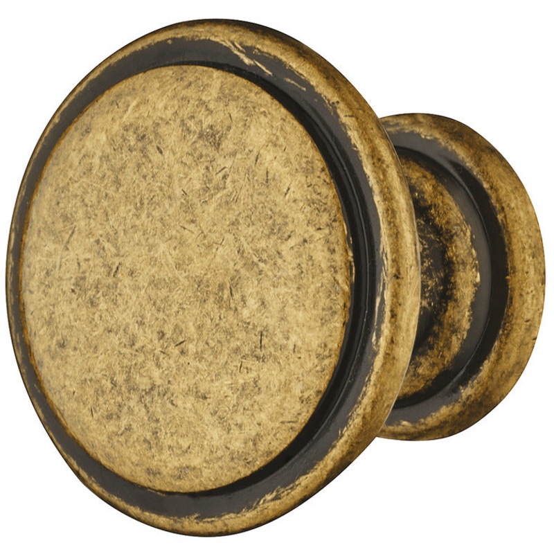 Angus Knob ZA Ant Brass D30x23mm