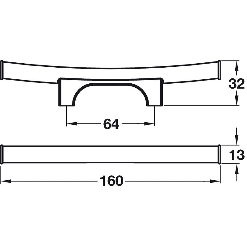 almo-pull-handle-pewter-64mm-cc_1 Almo Pull Handle Pewter 64mm cc