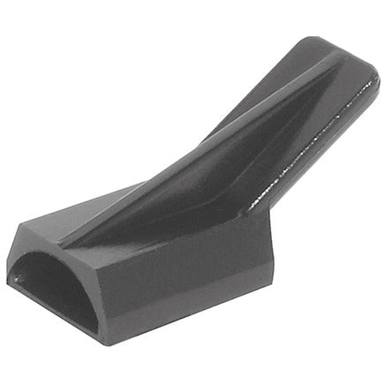 Clip on Stop 31x13x15mm Plastic Black