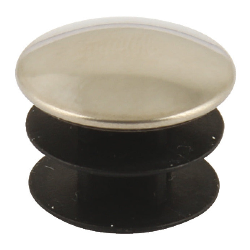 Chrome Plated Insert Cap 16x3mm