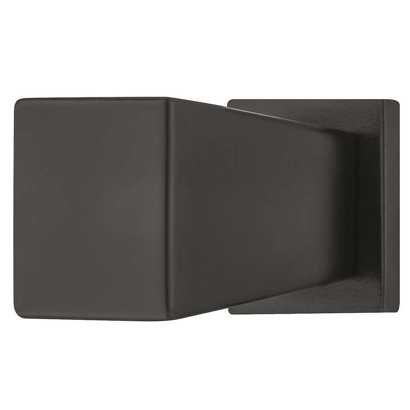 Augusta Knob+BP ZA Matt Blk 15x15mm