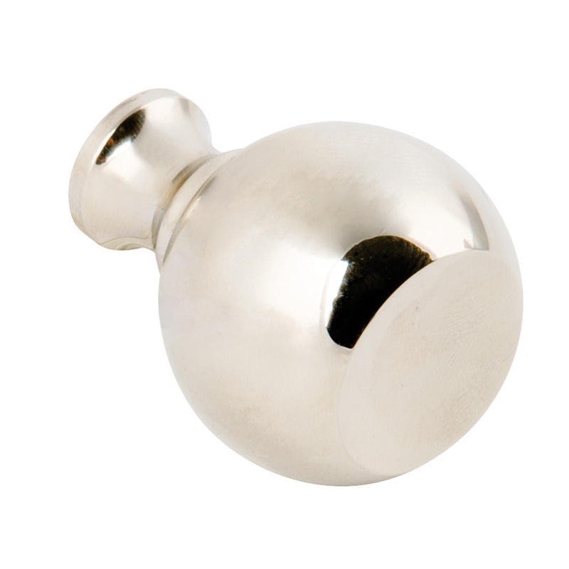 Balley Knob Brass Pol Nkl D32x40mm