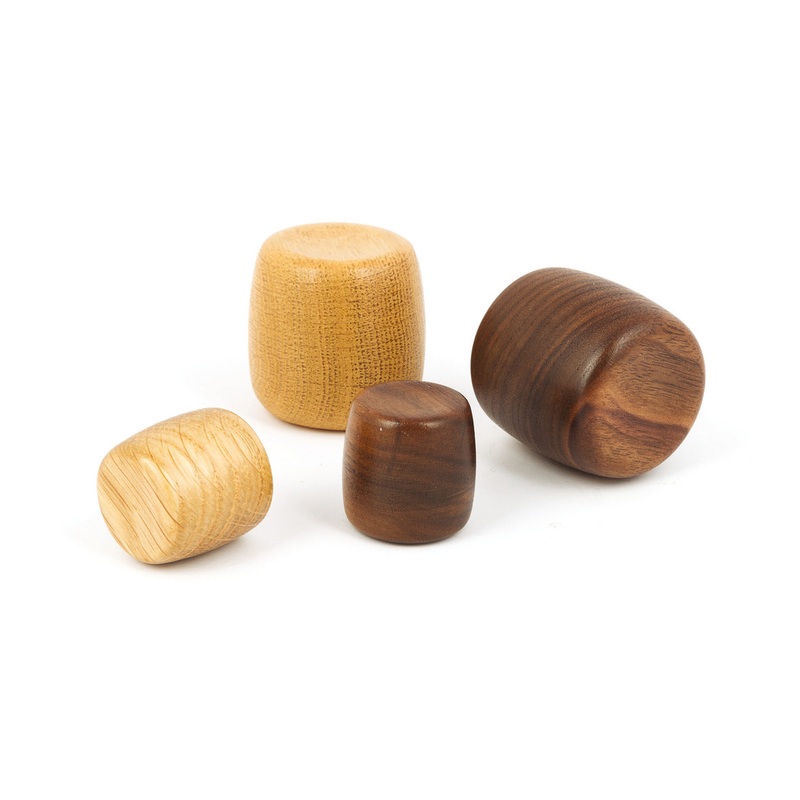 Apple Knob Oak D45x45mm
