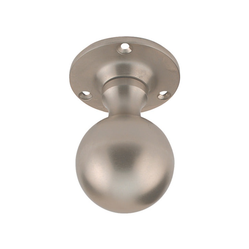 Trad Ball Knob D48x77mm Brass SN