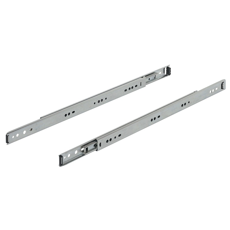 2601 BB Drawer Runner Full 16kg 200mm BZP