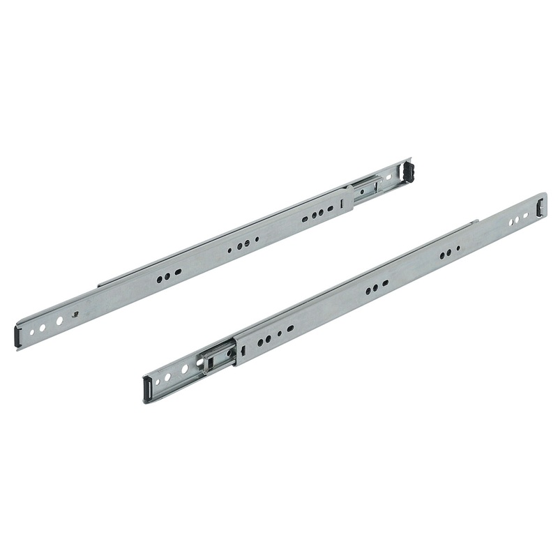 2642 BB Drawer Runner Full 45kg 450mm BZP