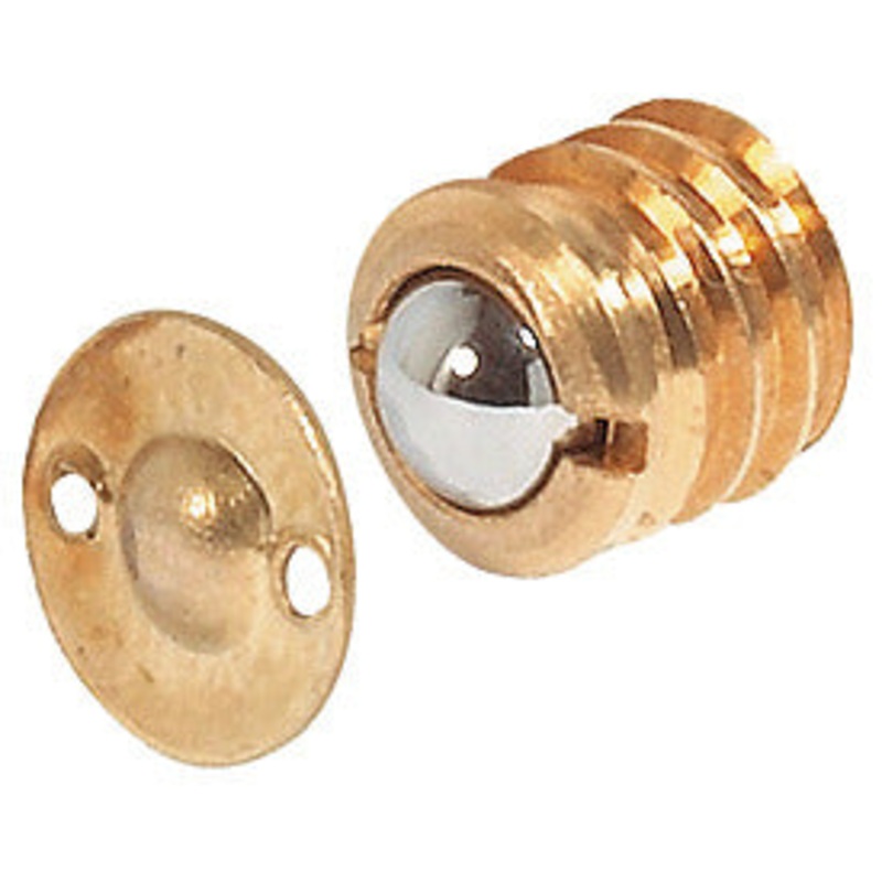 Ball Catch D14.0mm Brass/Chrome