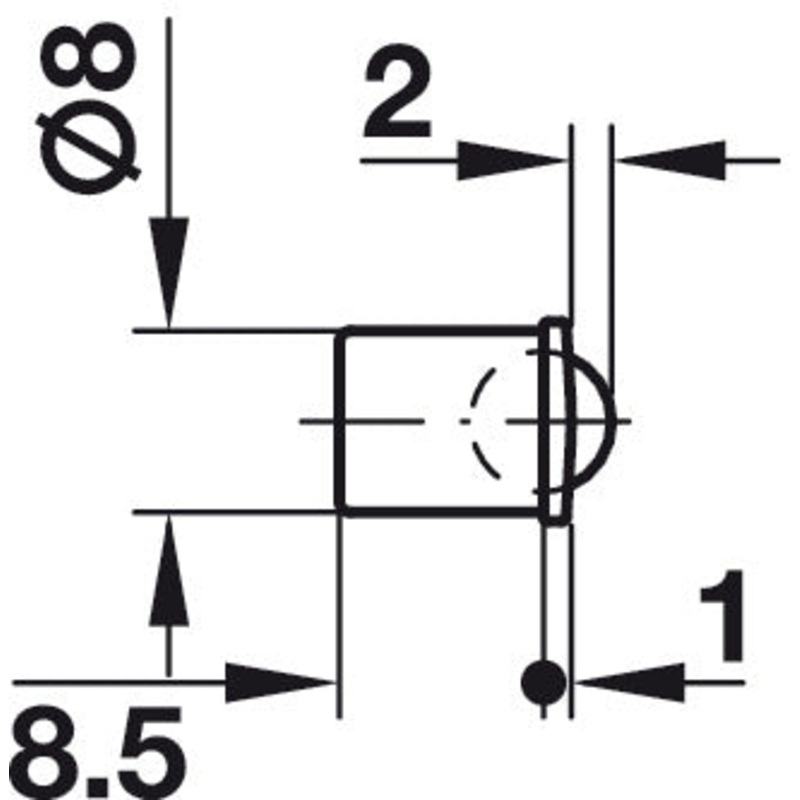 ball-catch-d8-0mm-steel-brass-plt_1 Ball Catch D8.0mm Steel/Brass Plt