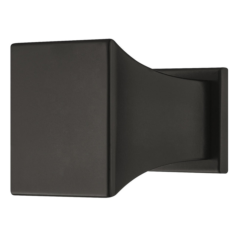 Augusta Knob D30x30mm Matt Blk Lacq