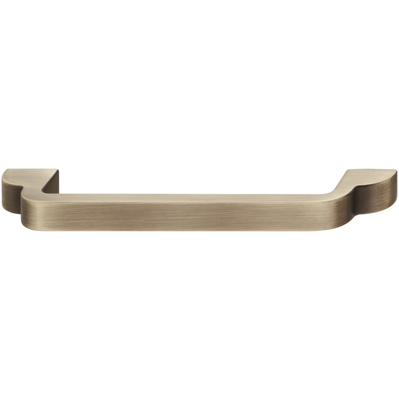 Theodore D Pull Hdl ZA Ant Brass 128mmcc