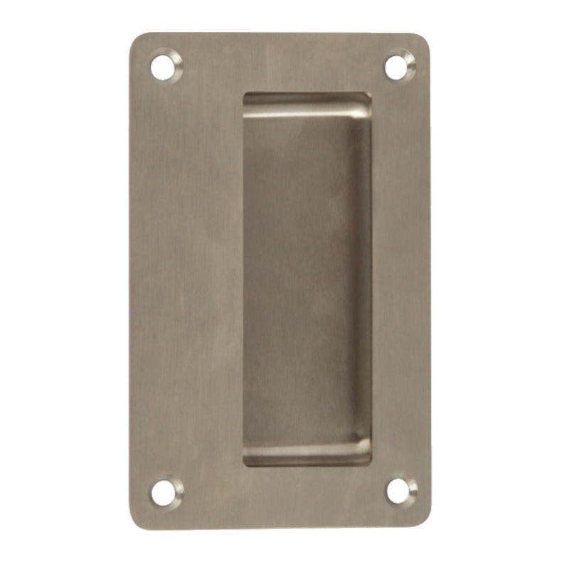 Anti-Ligature Flush Pull 123x81mm SSS