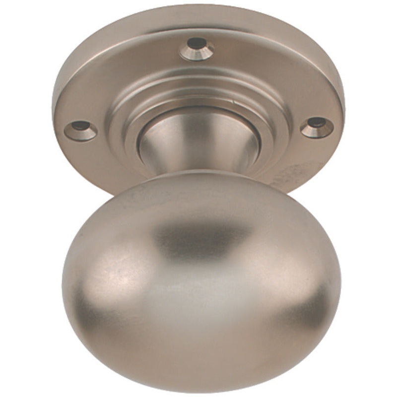 Trad Bun Knob D57x67mm Brass SN