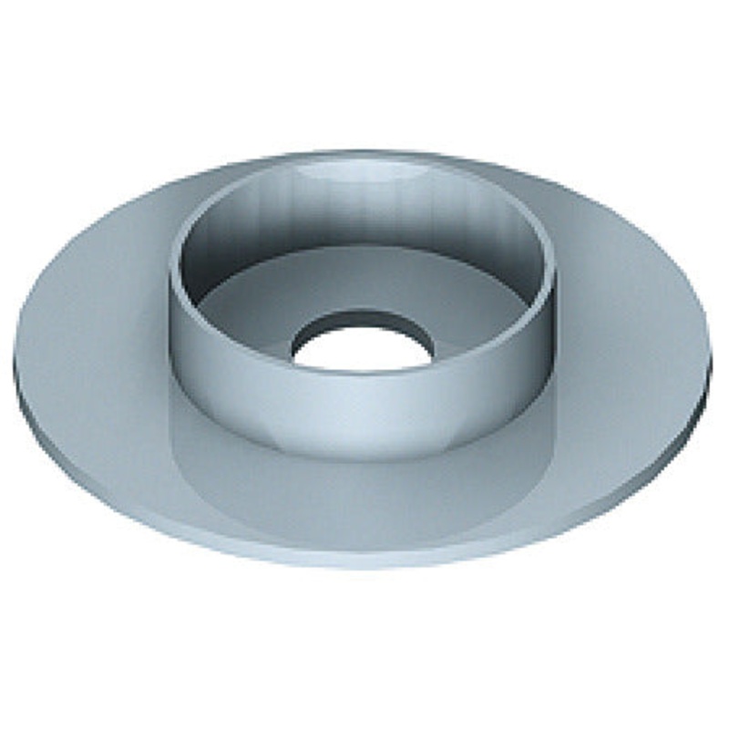 Column Foot D60mm St/Pl Silver Col