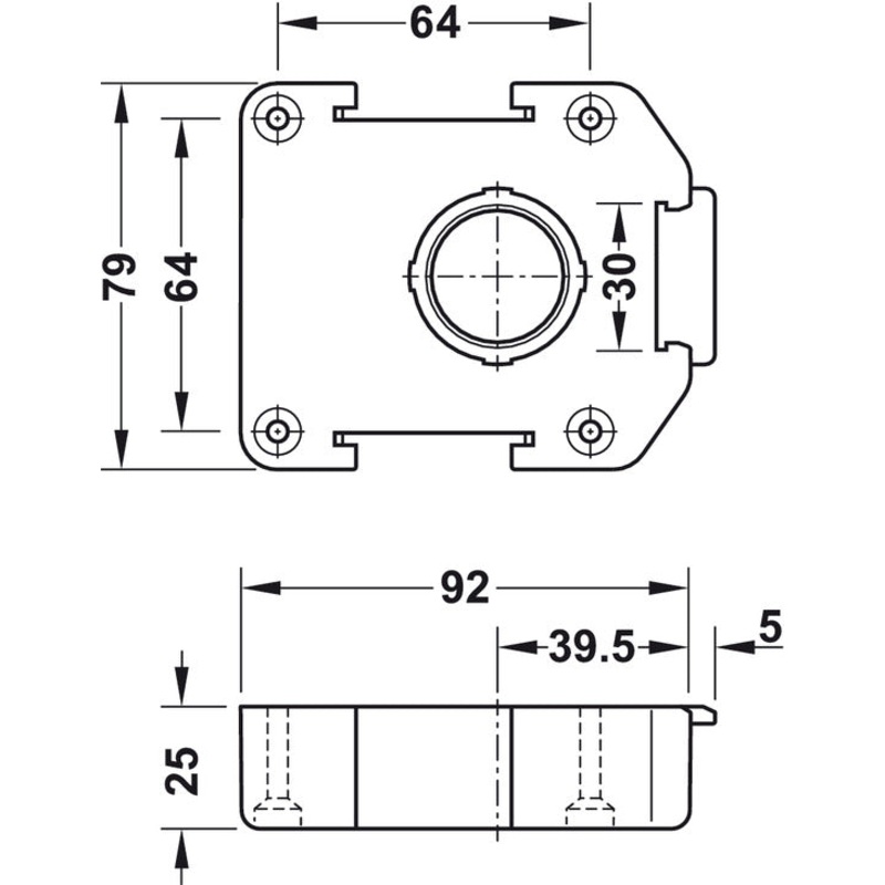 axilo-78-plinth-foot-top-section-screw_1 AXILO 78 Plinth Foot Top Section Screw
