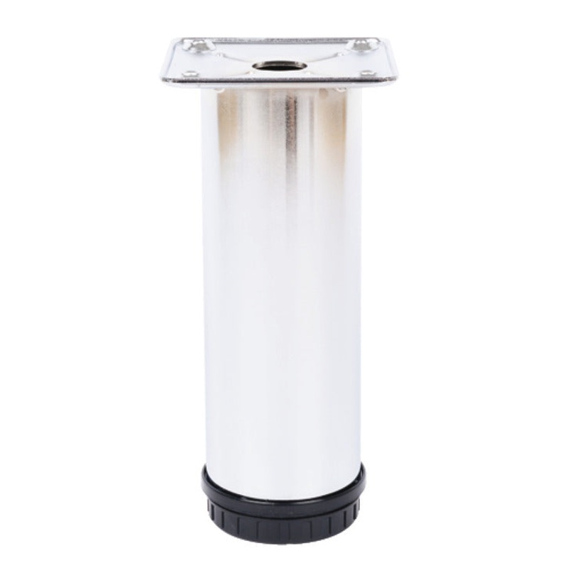 Cabinet Feet Set 150mm St CP/Pl Blk
