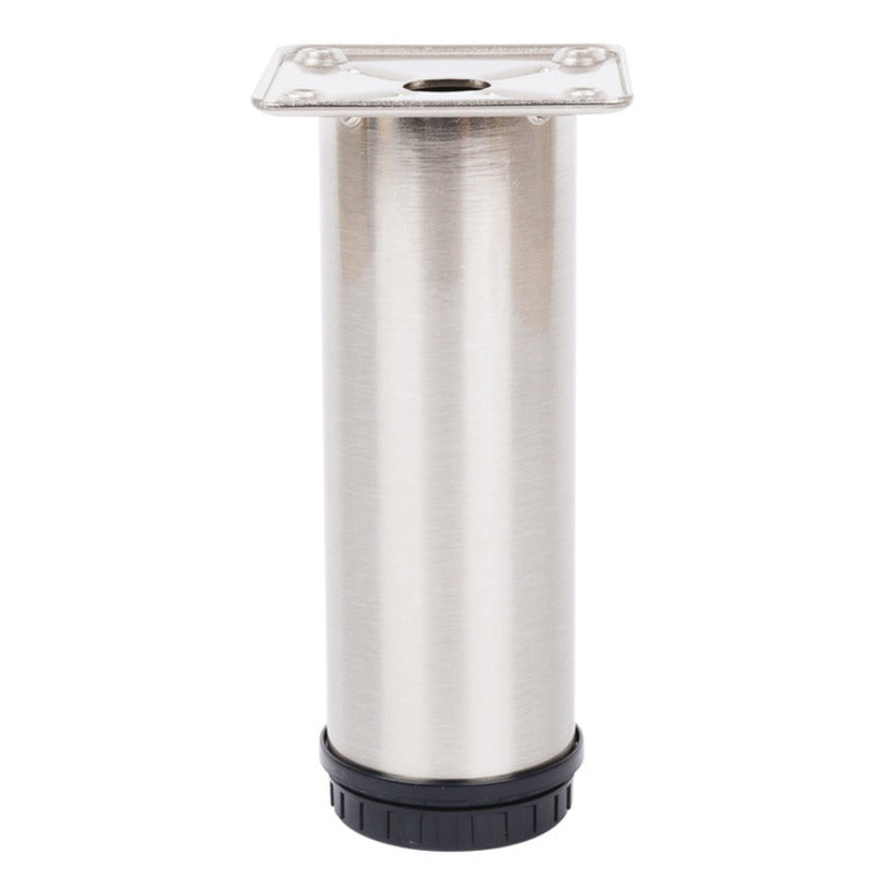 Cabinet Feet Set 150mm St SN/Pl Blk