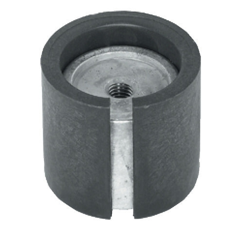 Cone D60mm w M10 Int Thr Pl D.Grey/BZA