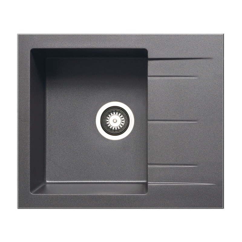 Alazia Granite 590mm 1.0B Inset Sink Gry