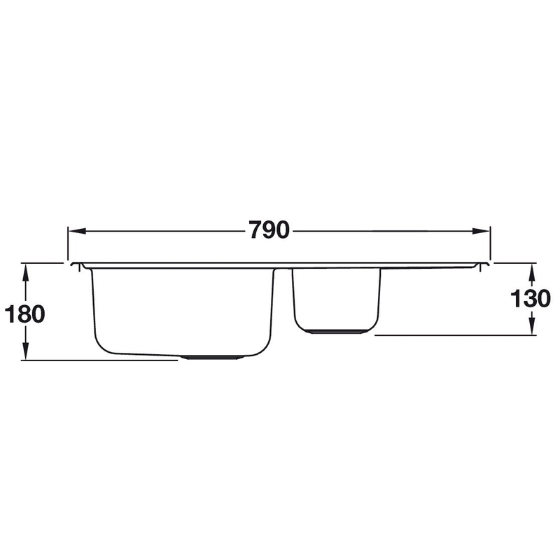 athena-790mm-pss-1-5b-inset-sink-uh_1 Athena 790mm PSS 1.5B Inset Sink UH