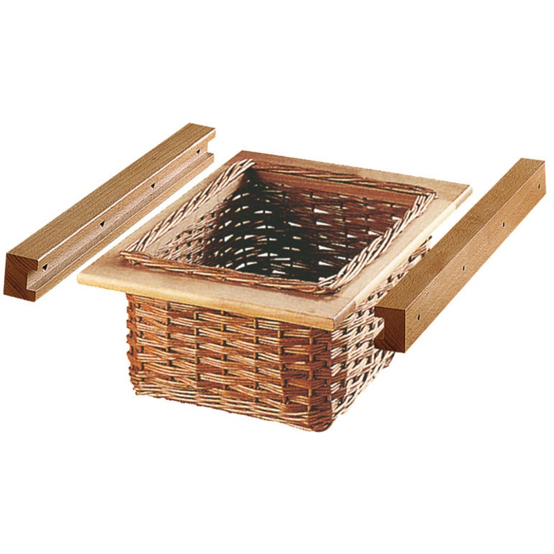 Wicker Basket/Run Set 500mm Beech