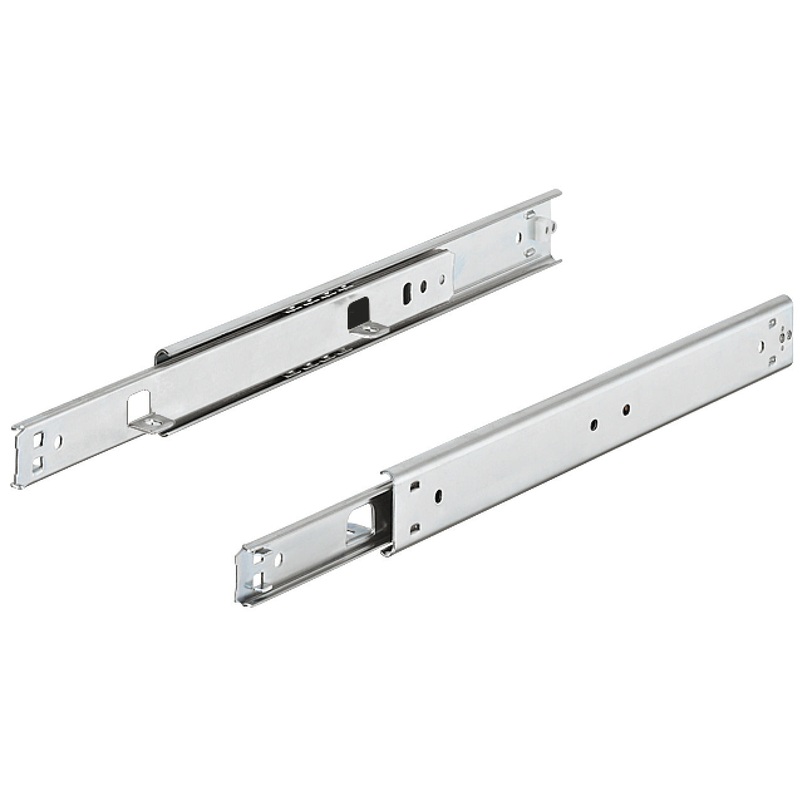 2002 BB Drawer Runner 2Way Sgl 27kg 660mm BZP