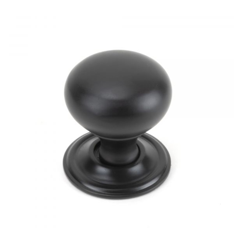 Aged Bronze Mushroom Cabinet Knob 32mm