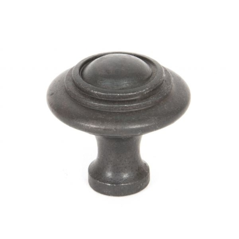 Beeswax Ringed Cabinet Knob – Large