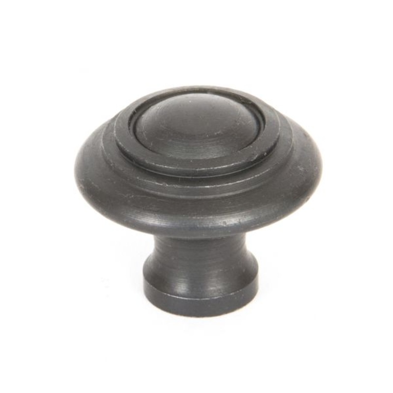 Beeswax Ringed Cabinet Knob – Small