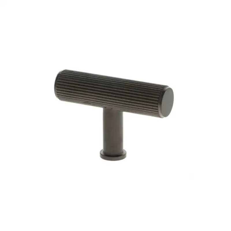 alexander-and-wilks-crispin-reeded-t-bar-cupboard-knob_1 Alexander and Wilks Crispin Reeded T-bar Cupboard Knob