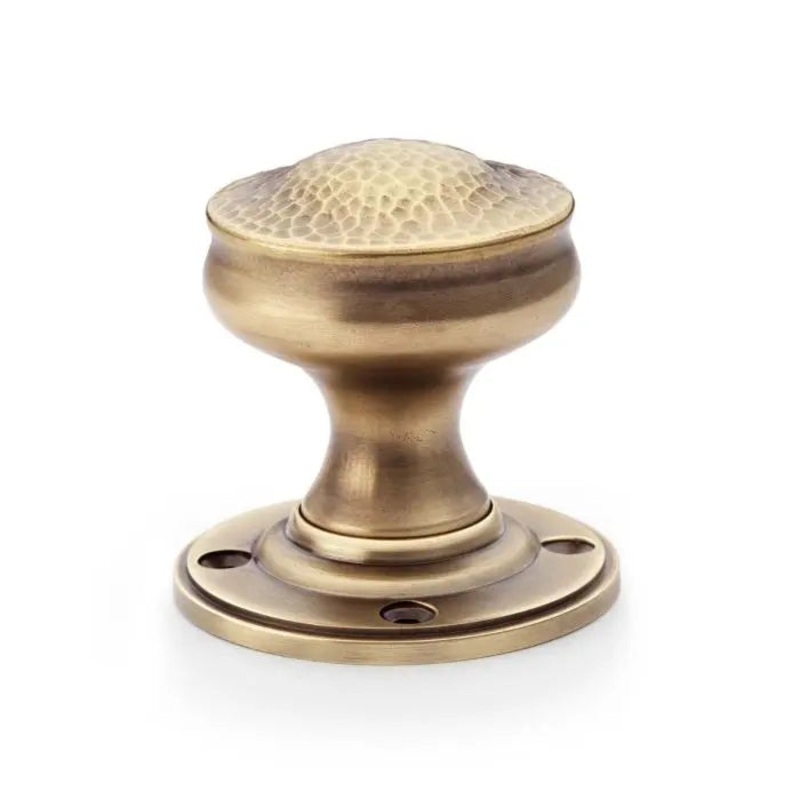 Alexander and Wilks Hammered Mortice Door Knob – Pair
